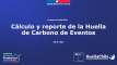 Webinar: Cálculo y reporte de la Huella de Carbono de Eventos 14-04-2026